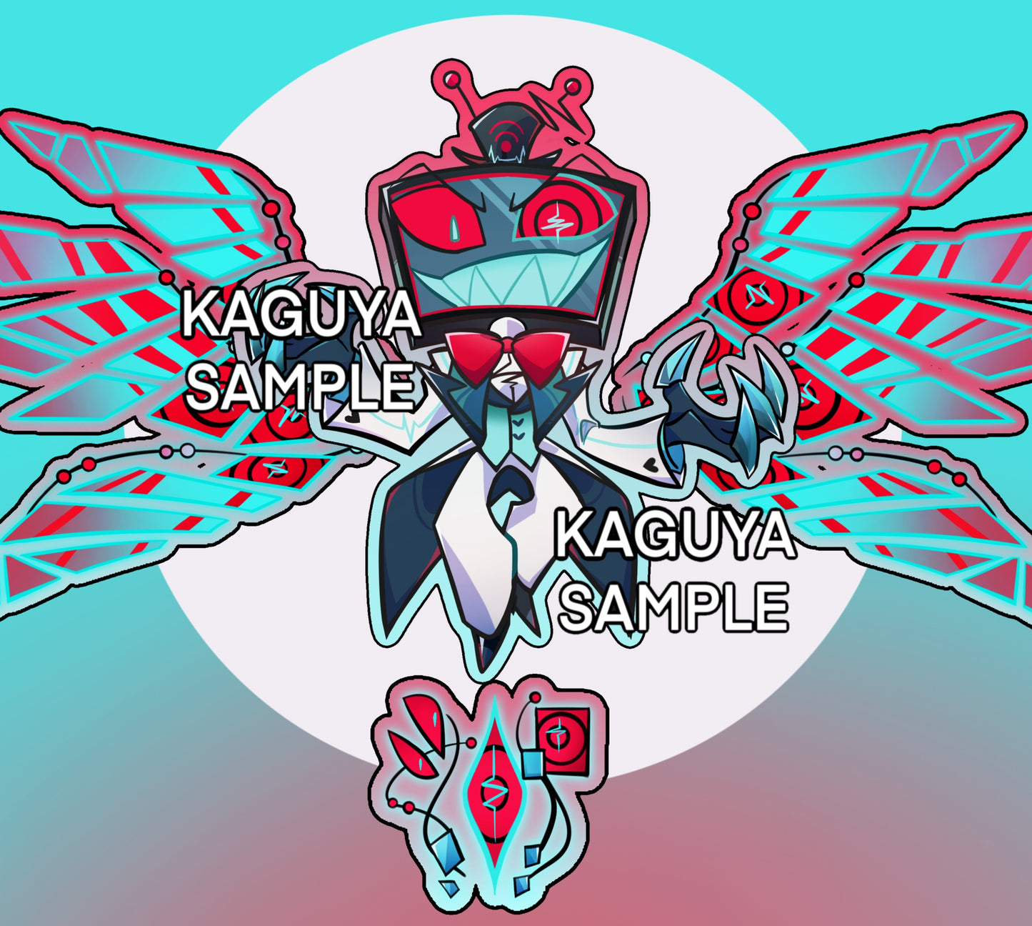 Vox DEI Wings Movable Key Chain