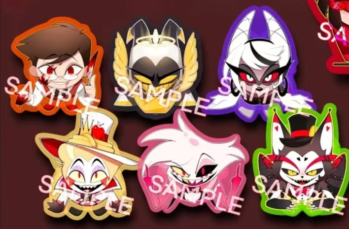 先行販売 HazbinHotel-アクリルクリップ