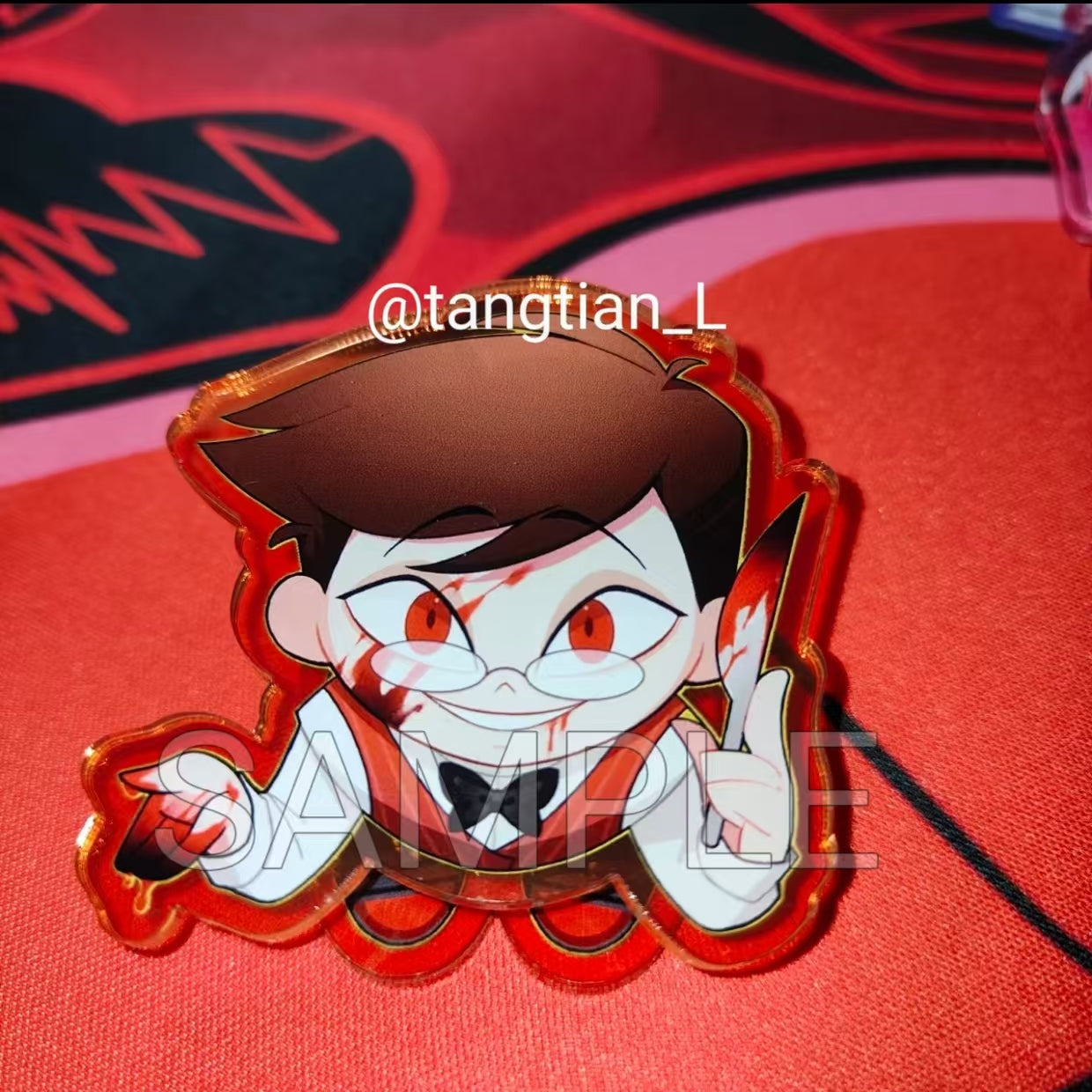 先行販売 HazbinHotel-アクリルクリップ