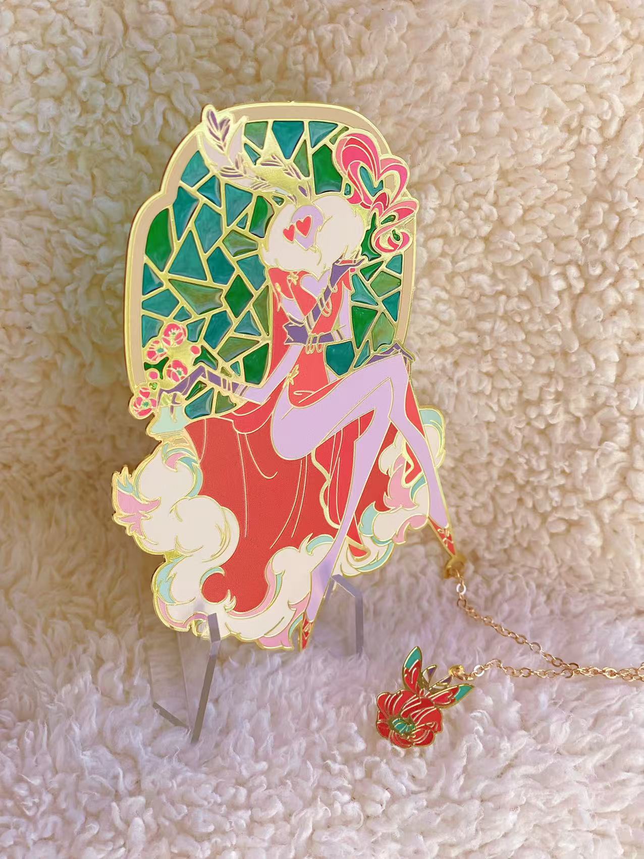 ハズビンホテル：エメラルドドリーム ヴァレンティノ メタルブックマーク