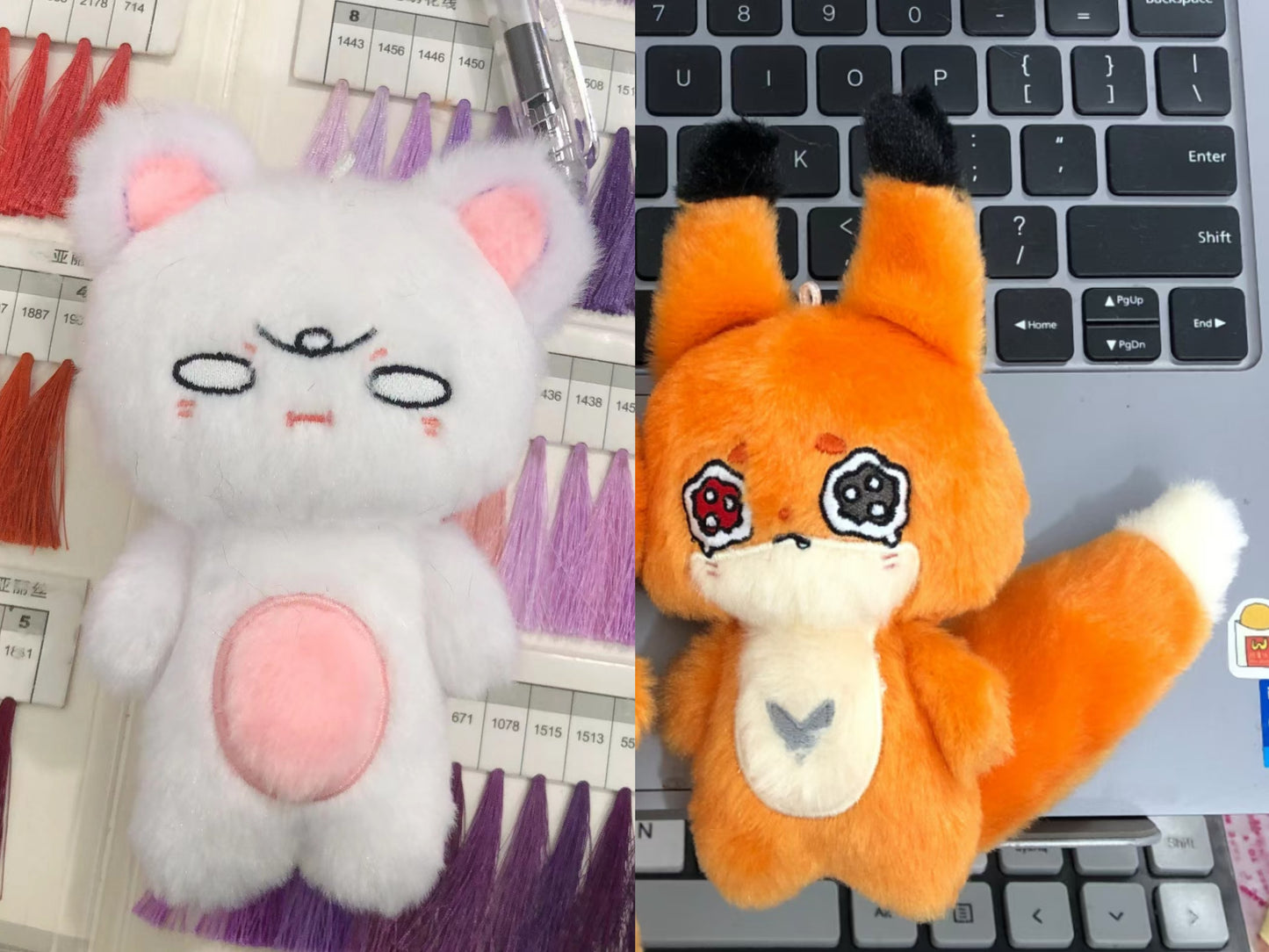 [Pre-Sale] Hua Fox & Lian Weasel Plush Doll