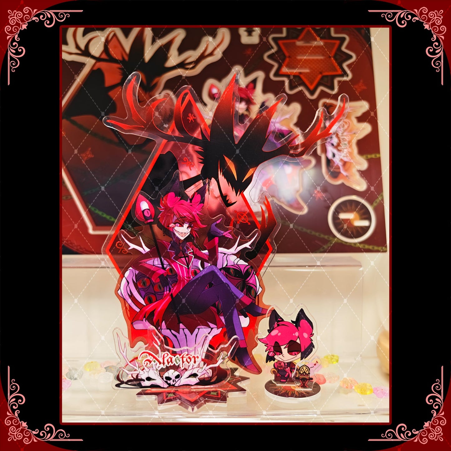 Alastor-Fan Art Acrylic Standee-Celebration Moments Series