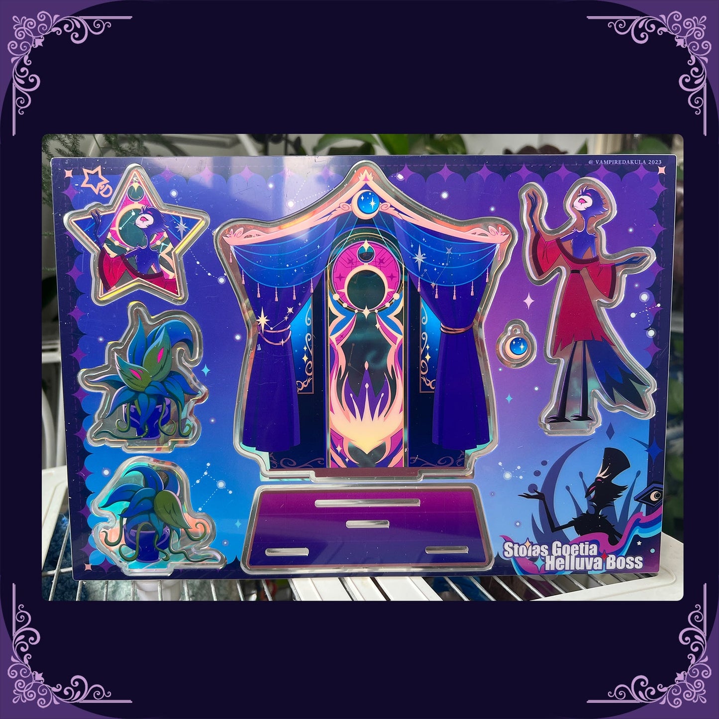 Helluva Boss stolas-Fan Art Acrylic Standee-robe