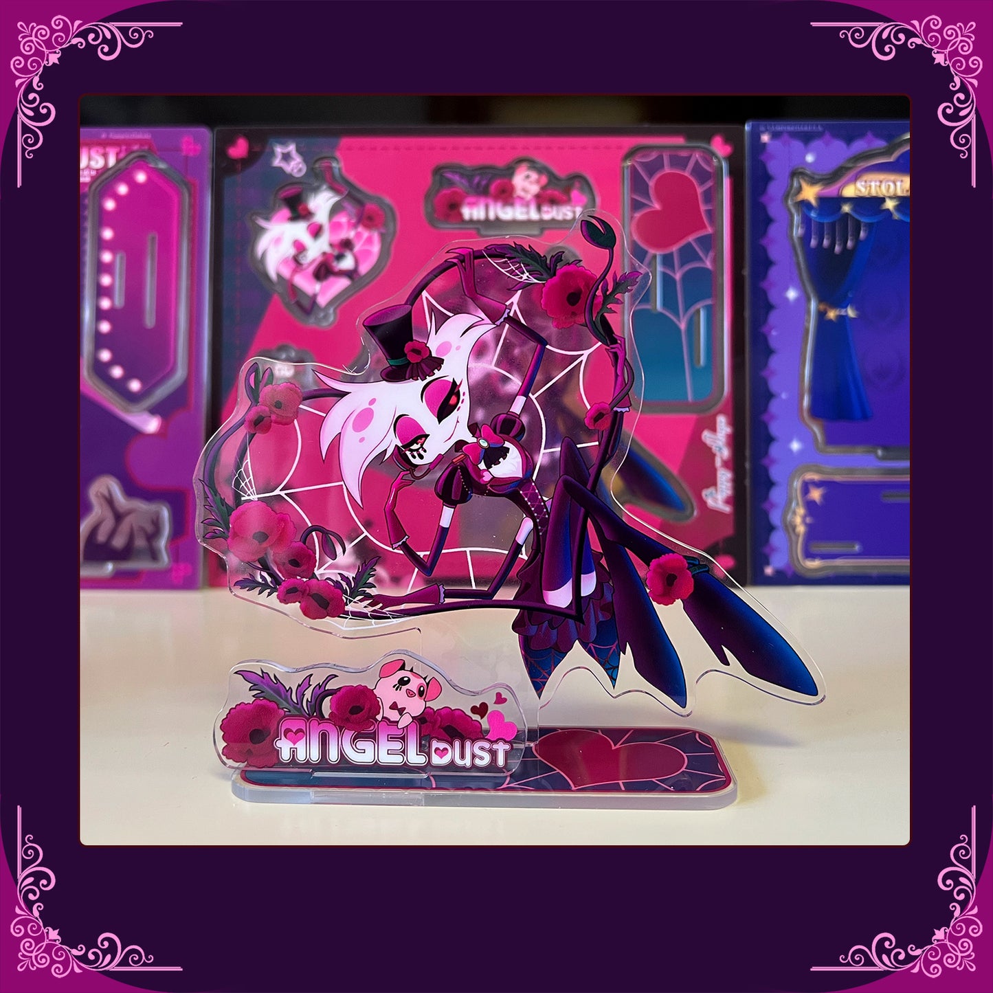 Angel Dust-Fan Art Acrylic Standee-poppy