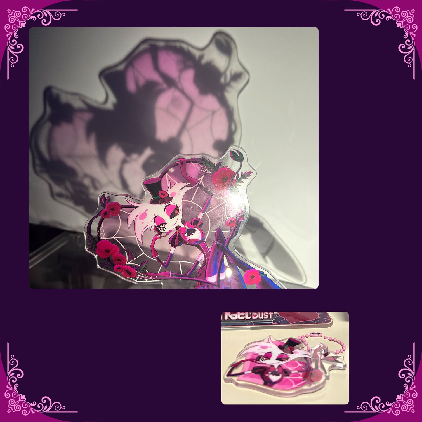 Angel Dust-Fan Art Acrylic Standee-poppy