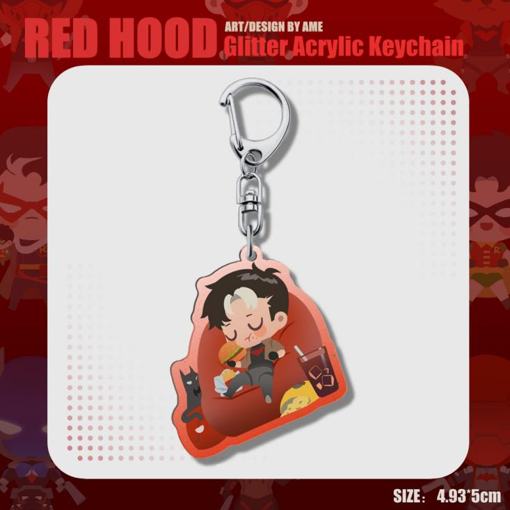 [In-Stock] DC-Glitter Keychain