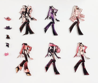 [Pre-order] Magnetic Dress-Up Acrylic Standee – Huskerdust
