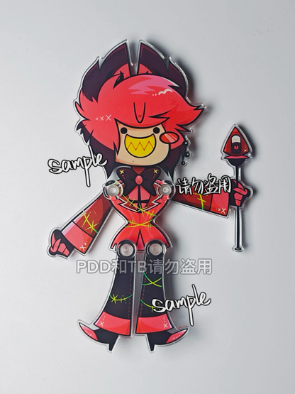 Voodoo Dolls Acrylic movable puppet