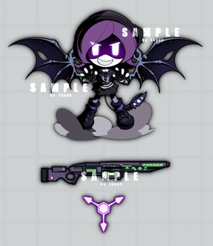 [Pre-order] Murder Drones Magnetic Stand with 2 gadgets