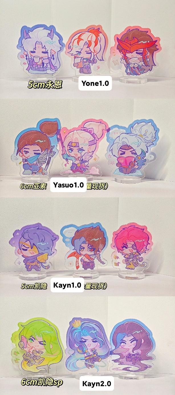 chibi champions series：Acrylic standee set
