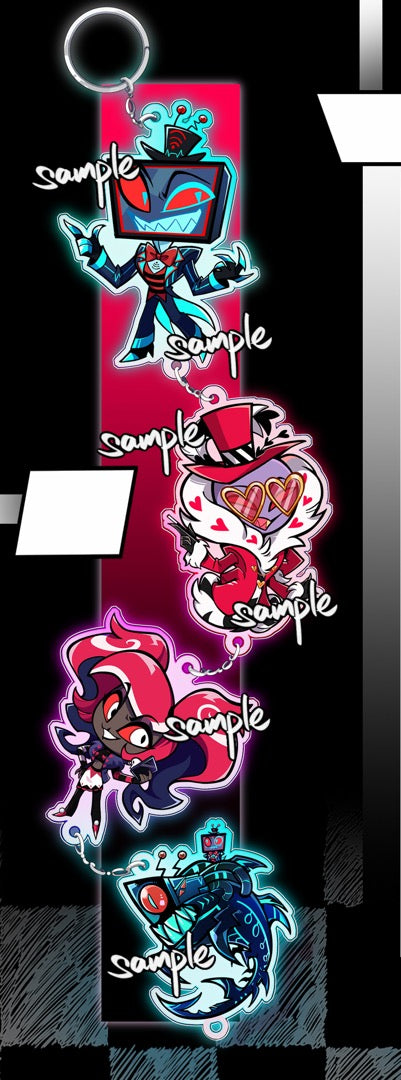 [Pre-order] The Vees Photo Prop Stick & Holographic Detachable Acrylic Charm