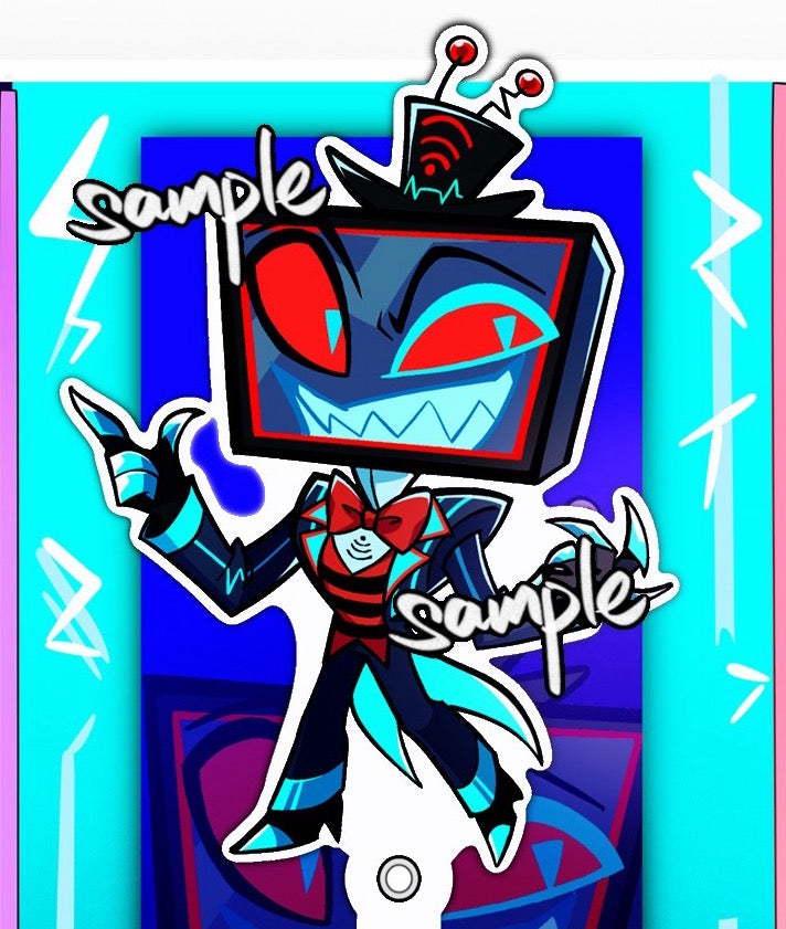 [Pre-order] The Vees Photo Prop Stick & Holographic Detachable Acrylic Charm