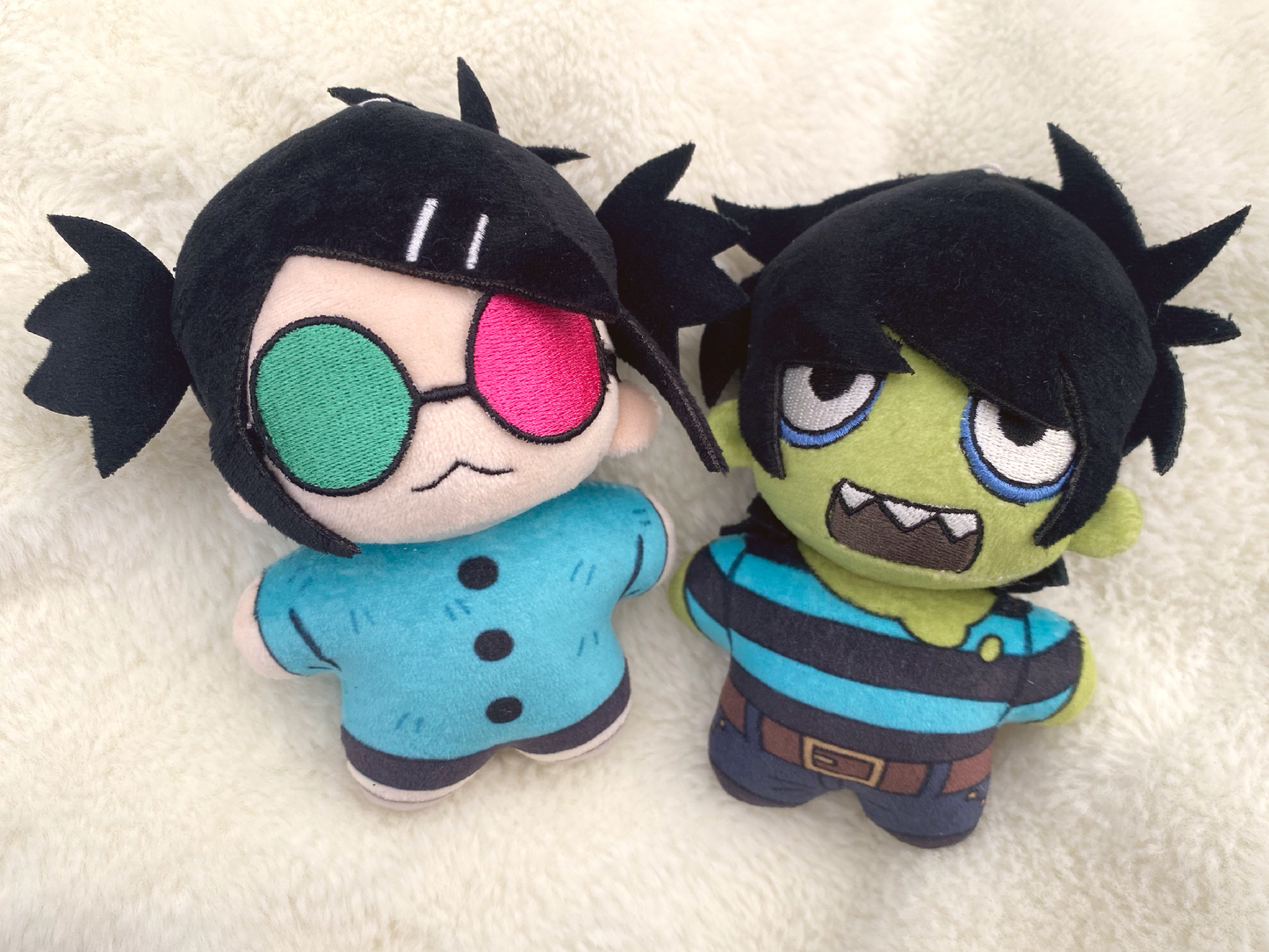 [Pre-order] Murdoc & Noodle 10cm plush dolls