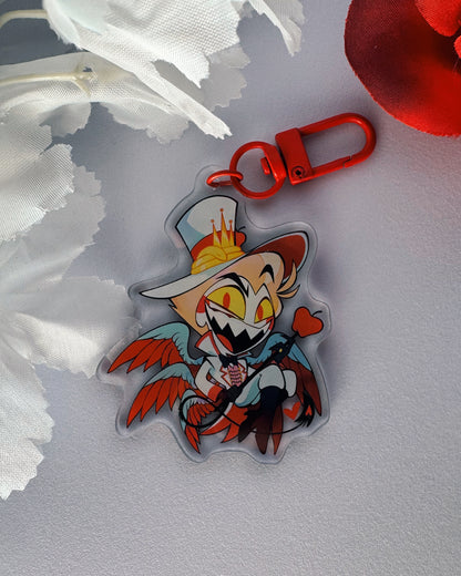 [Pre-order]Alastor and Lucifer keychains