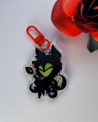[Pre-order]Alastor and Lucifer keychains