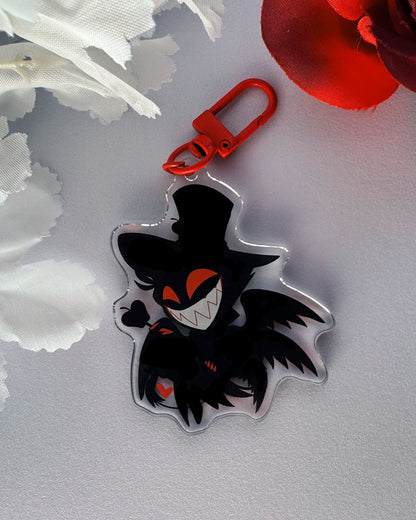 [Pre-order]Alastor and Lucifer keychains