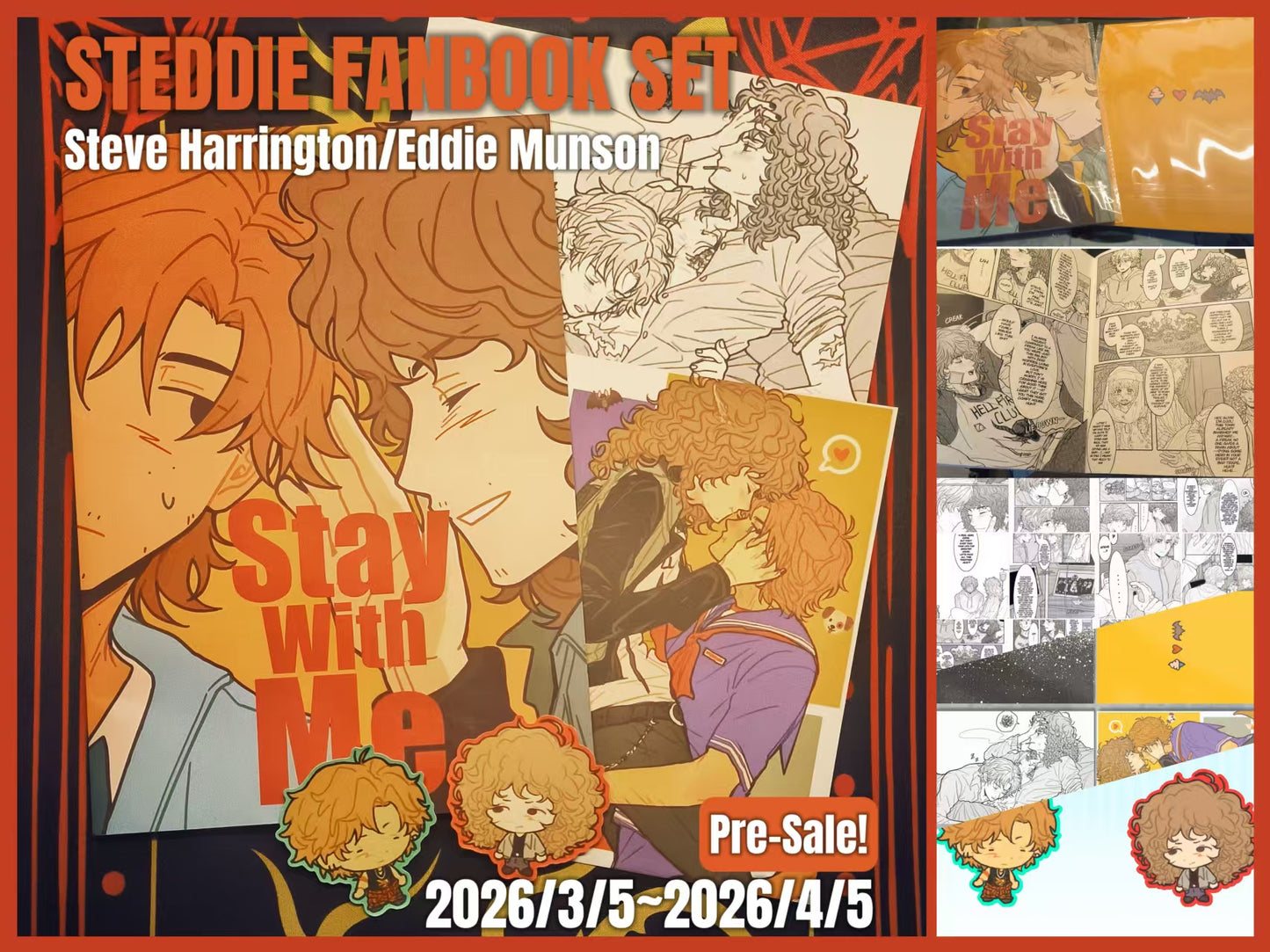 [Pre-order]Steddie comic fanbook