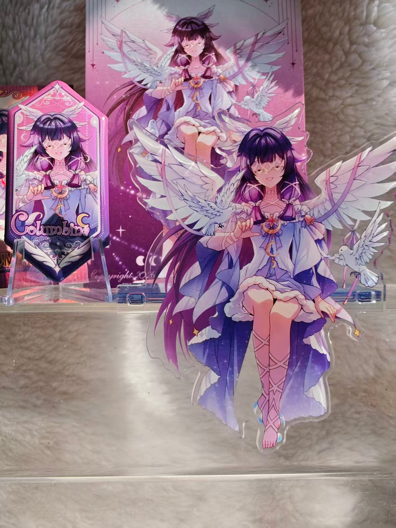 Genshin Impact-The Canon Of Wings-AcrylicDeskStand