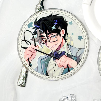 [Pre-order] HH MurderMedia x RadioStatic Acrylic Coaster