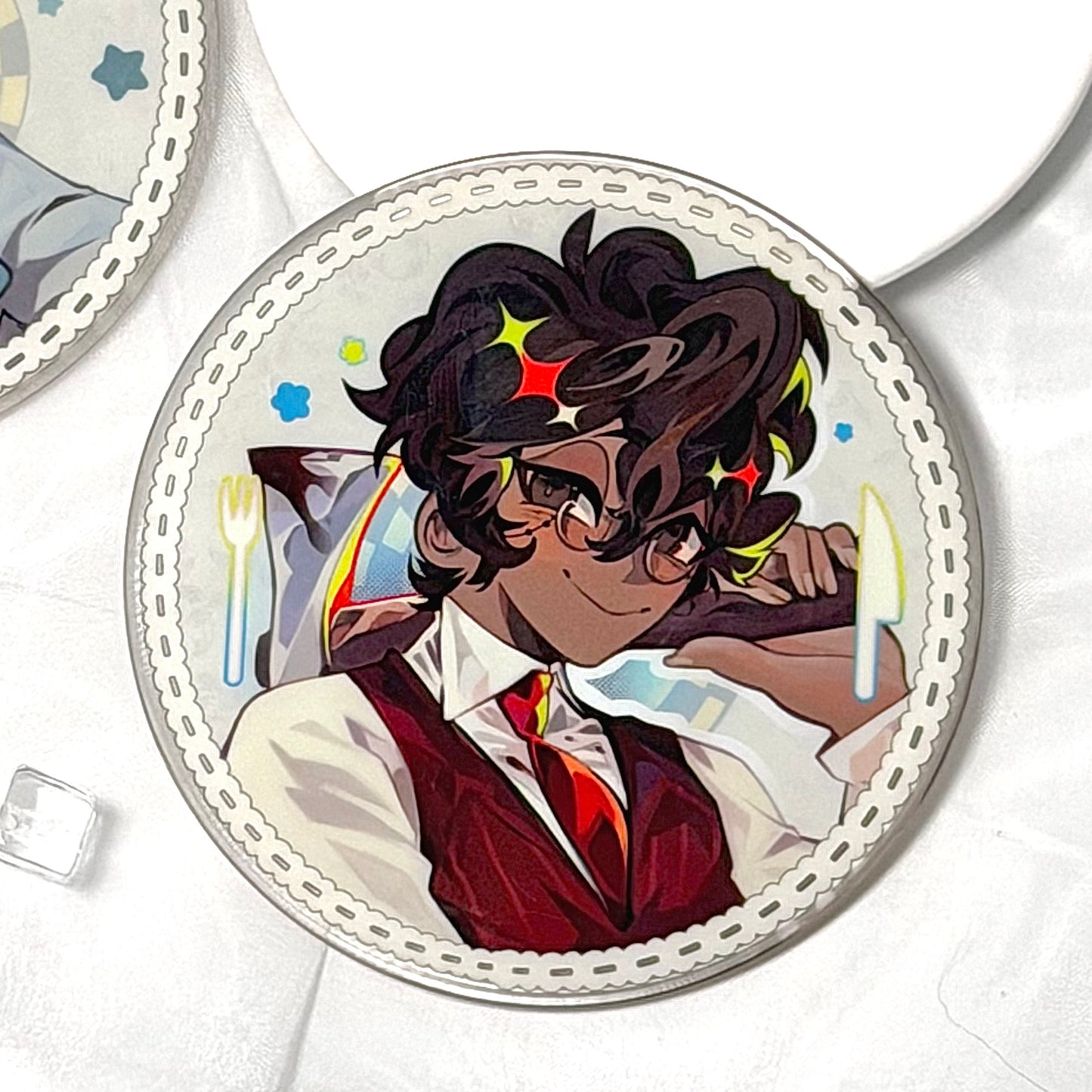 [Pre-order] HH MurderMedia x RadioStatic Acrylic Coaster