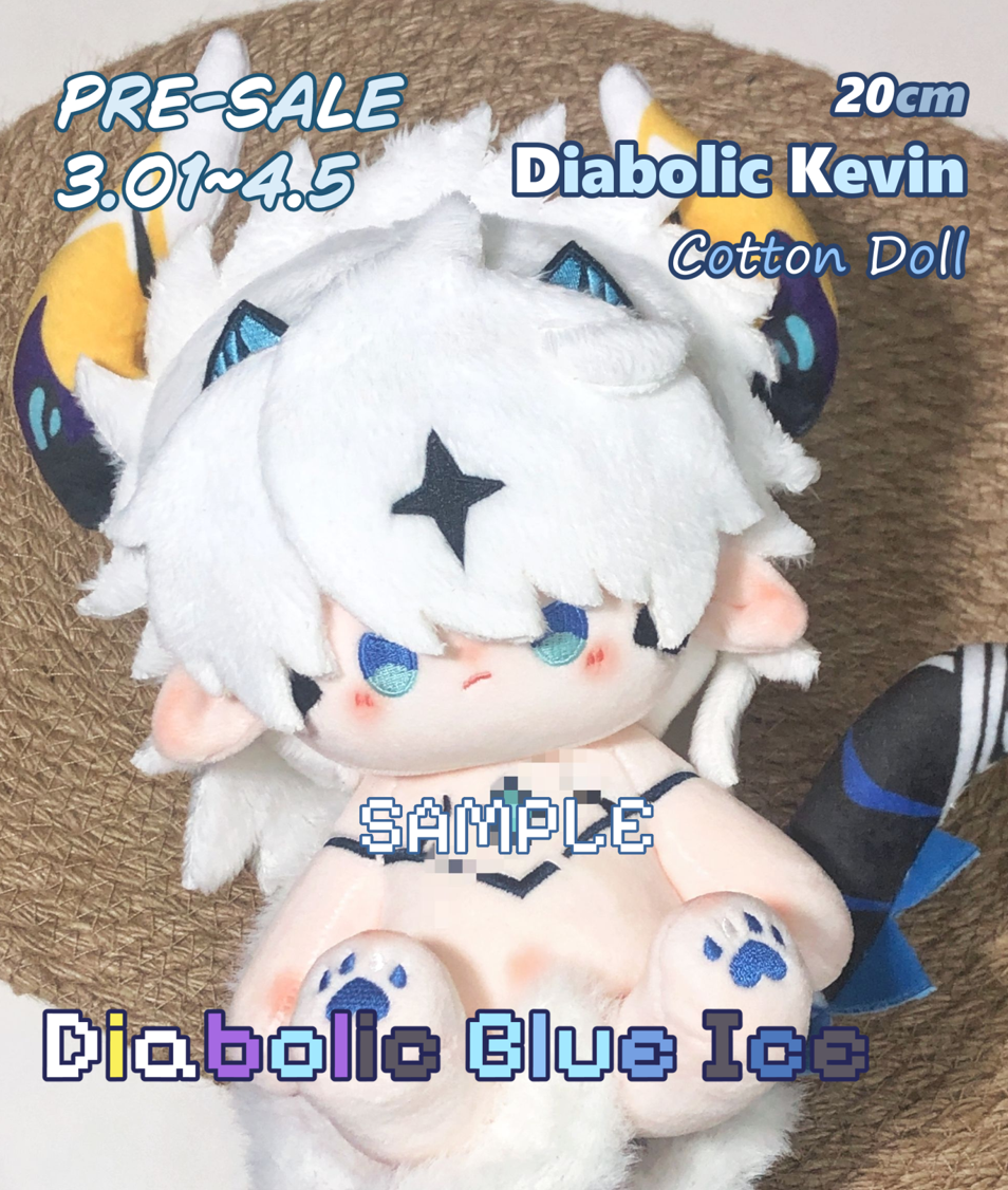 [Pre-order] Kevin Kaslana 20cm doll "Diabolic Blue Ice"