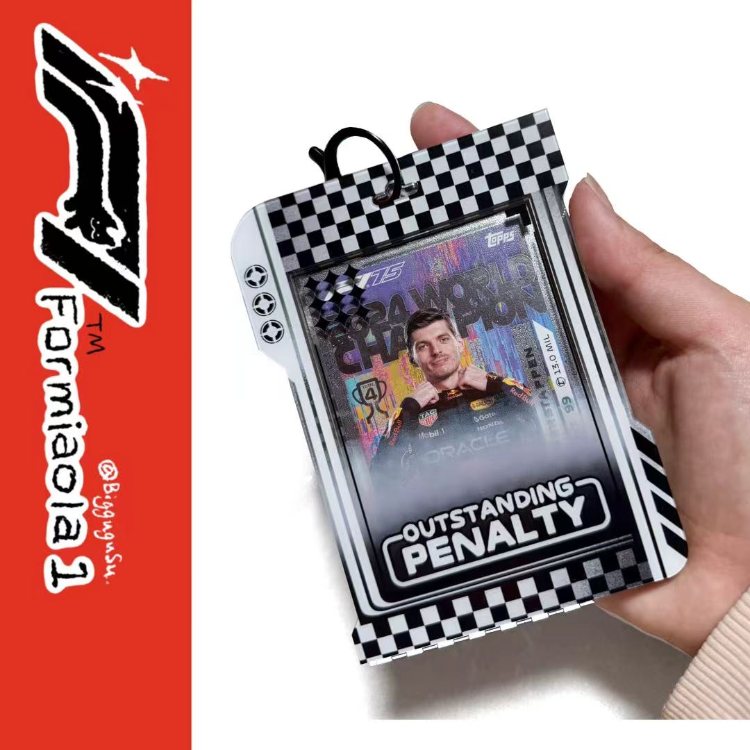 F1 50 Seconds Penalty Megnetic Card Holder