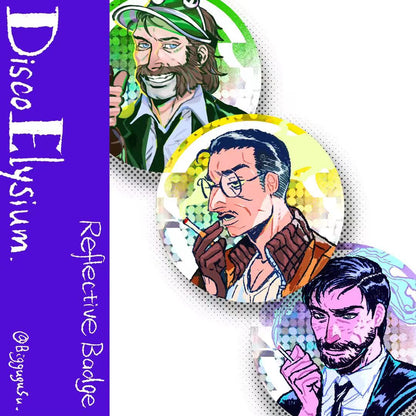 DE Reflective Badge