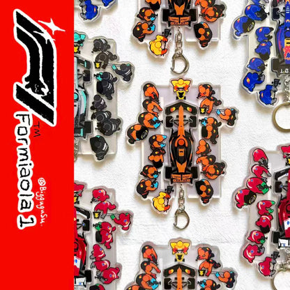 [Pre-order] F1 Box Box Magnetic Keychain Holder