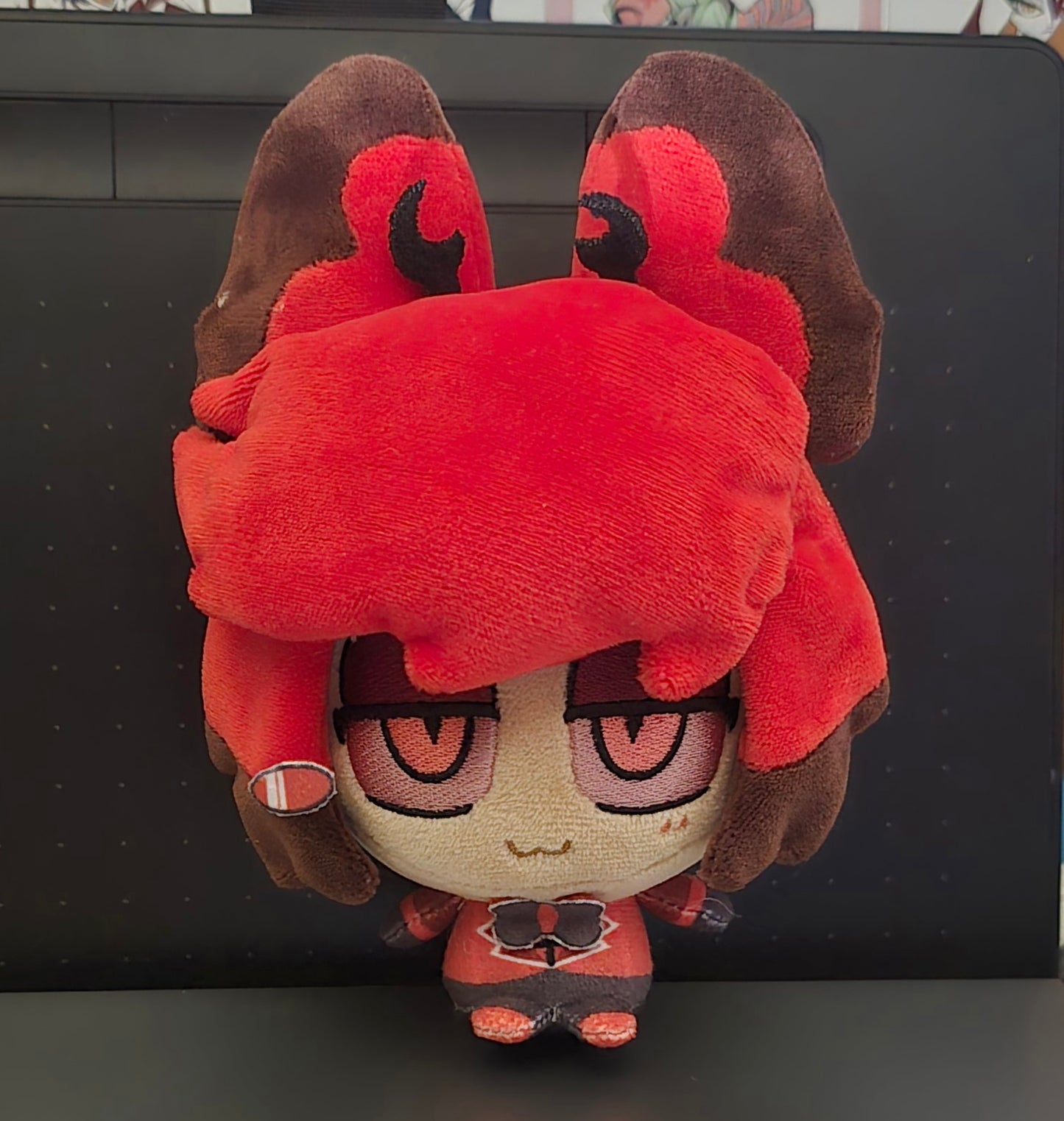 [Pre-order] 10cm Alastor & Vox Plush Dolls