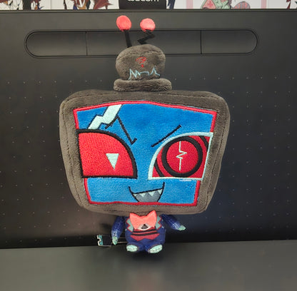 [Pre-order] 10cm Alastor & Vox Plush Dolls