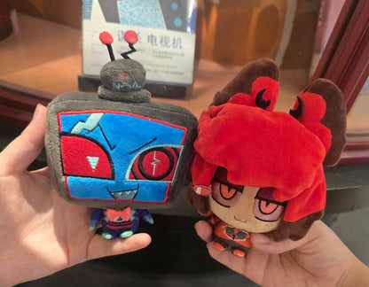[Pre-order] 10cm Alastor & Vox Plush Dolls