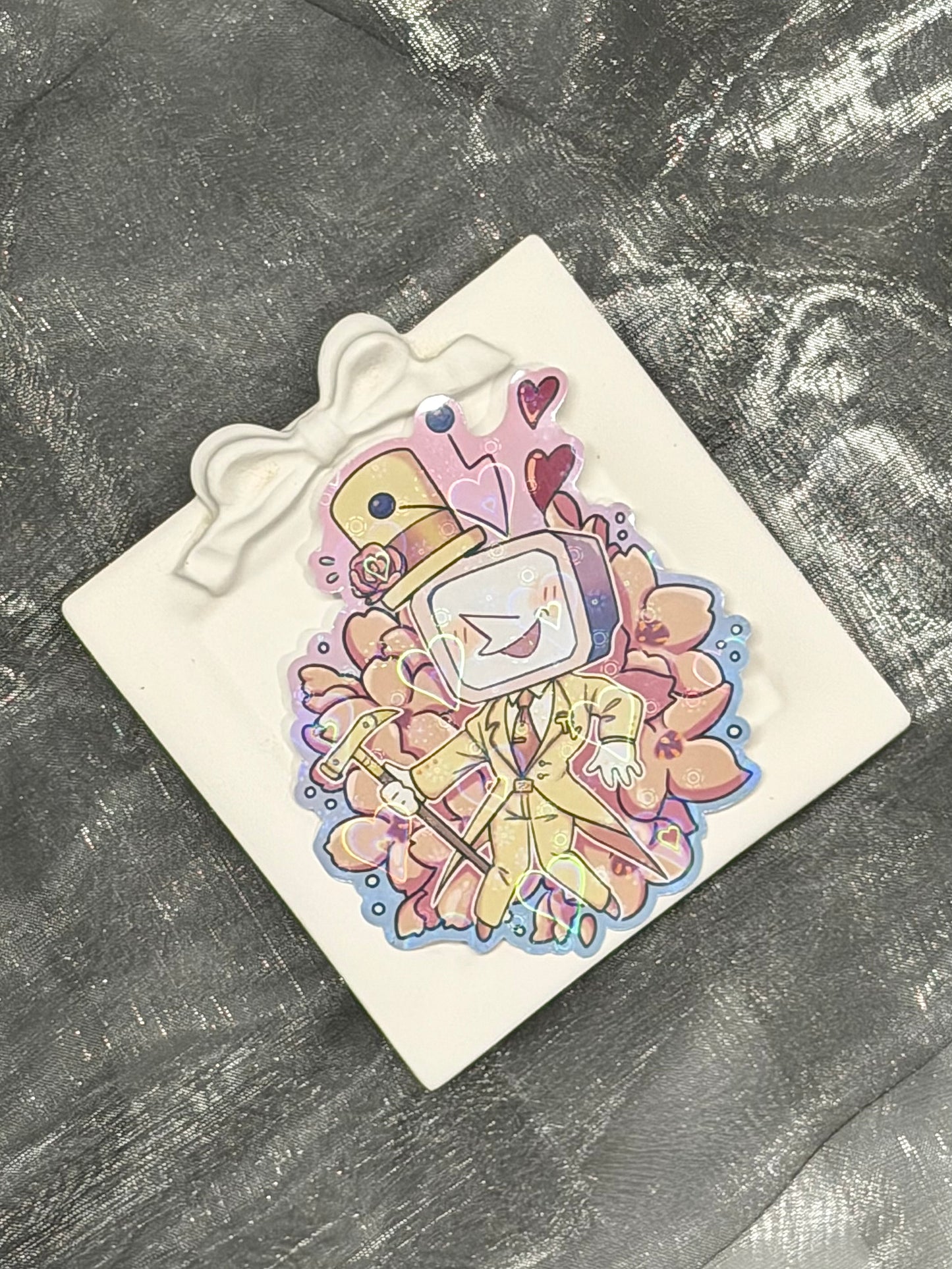 [Pre-sale] Wedding Tenna Set - standee, charm and sticker