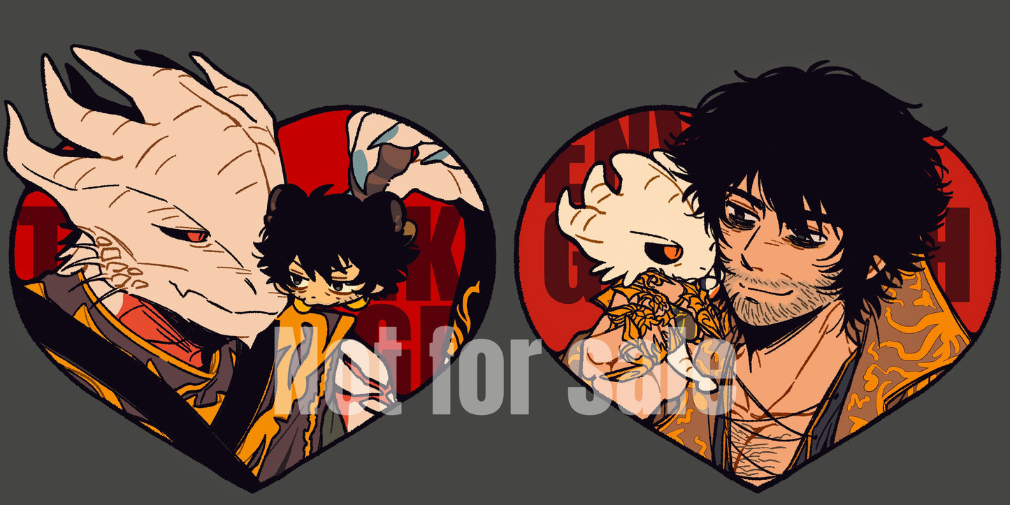 [Pre-order] BG3 Durgetash 10cm pair plush