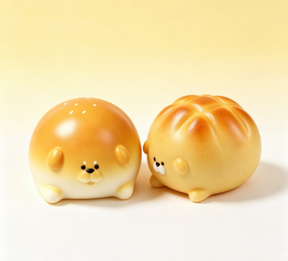 [In-stock]Puppy Bread Squishy – Cute & Stress-Relief Toy