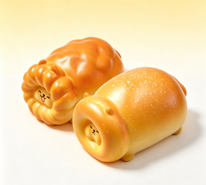 [In-stock]Puppy Bread Squishy – Cute & Stress-Relief Toy