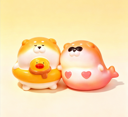 [In-stock]Puppy Bread Squishy – Cute & Stress-Relief Toy