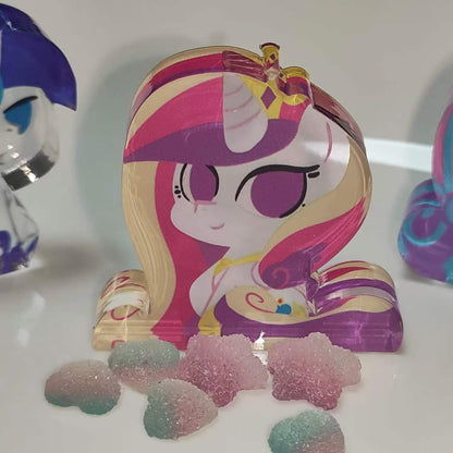 [Pre-order]MLP fan-made stained glass thick acrylic standee【Normal ver.】