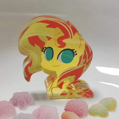 [Pre-order]MLP fan-made stained glass thick acrylic standee【Normal ver.】