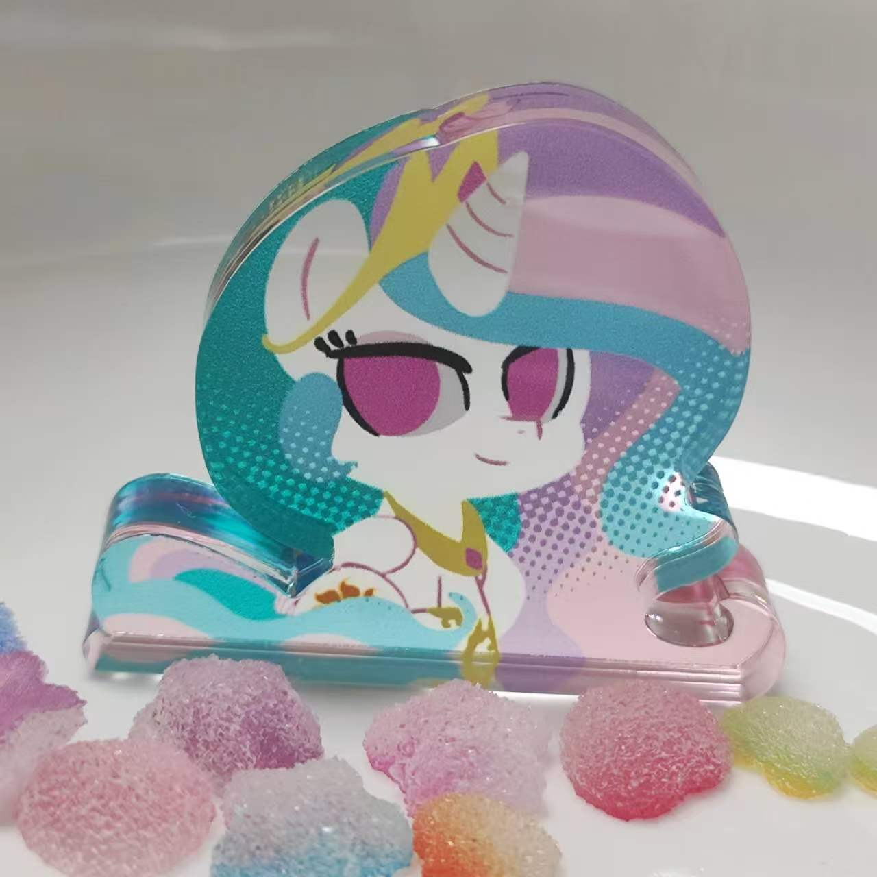 [Pre-order]MLP fan-made stained glass thick acrylic standee【Normal ver.】