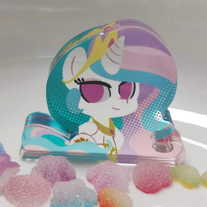 [Pre-order]MLP fan-made stained glass thick acrylic standee【Normal ver.】
