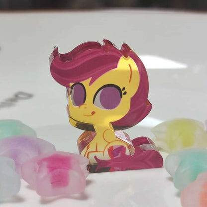 [Pre-order]MLP fan-made stained glass thick acrylic standee【Normal ver.】