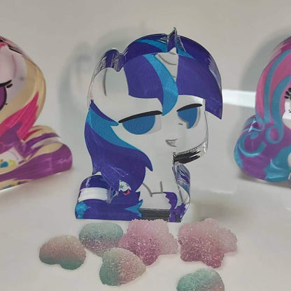 [Pre-order]MLP fan-made stained glass thick acrylic standee【Normal ver.】