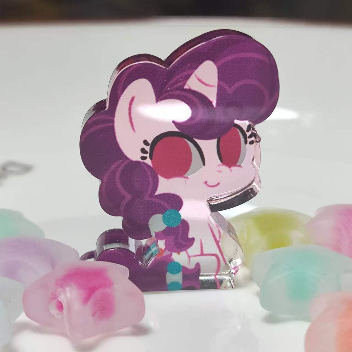 [Pre-order]MLP fan-made stained glass thick acrylic standee【Normal ver.】