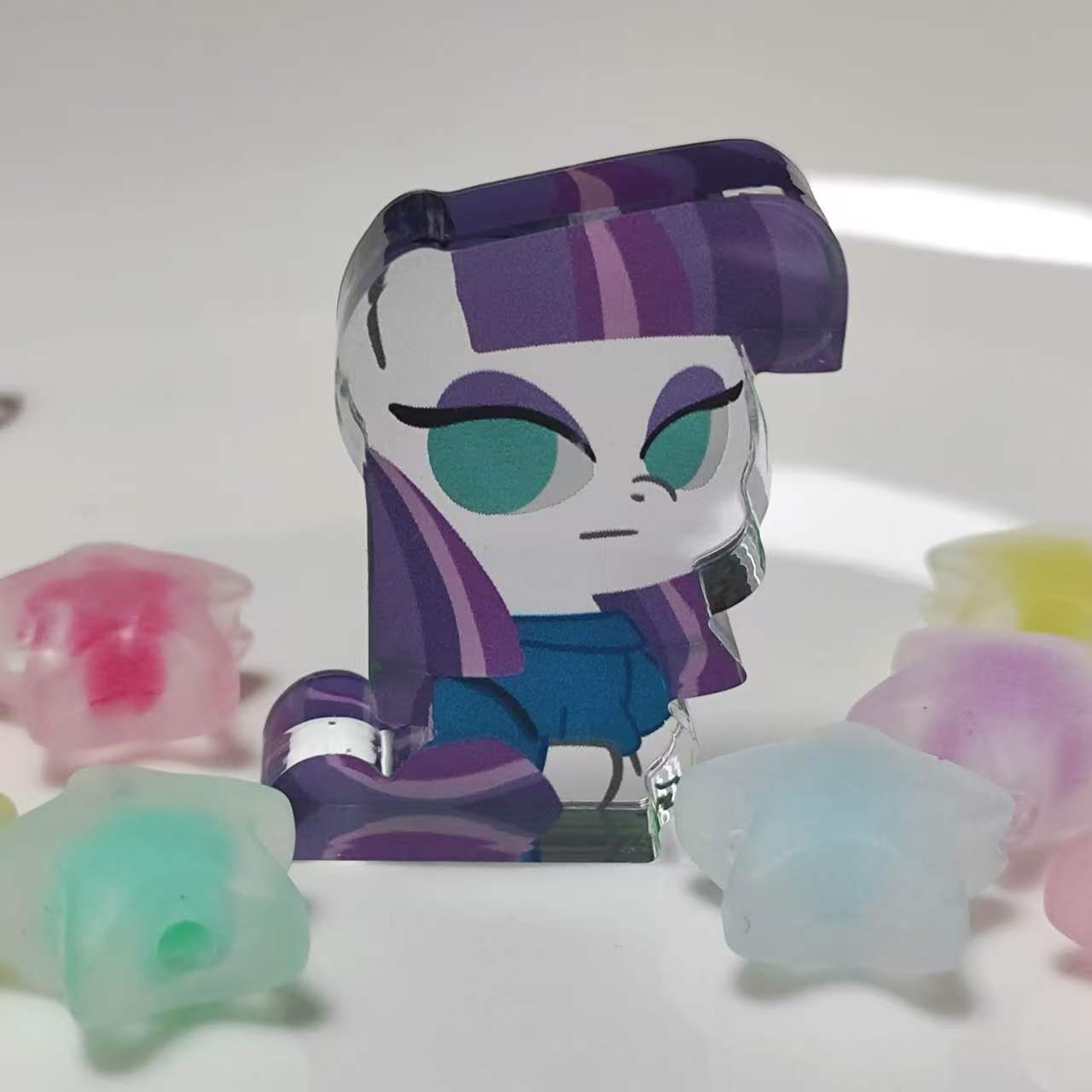 [Pre-order]MLP fan-made stained glass thick acrylic standee【Normal ver.】