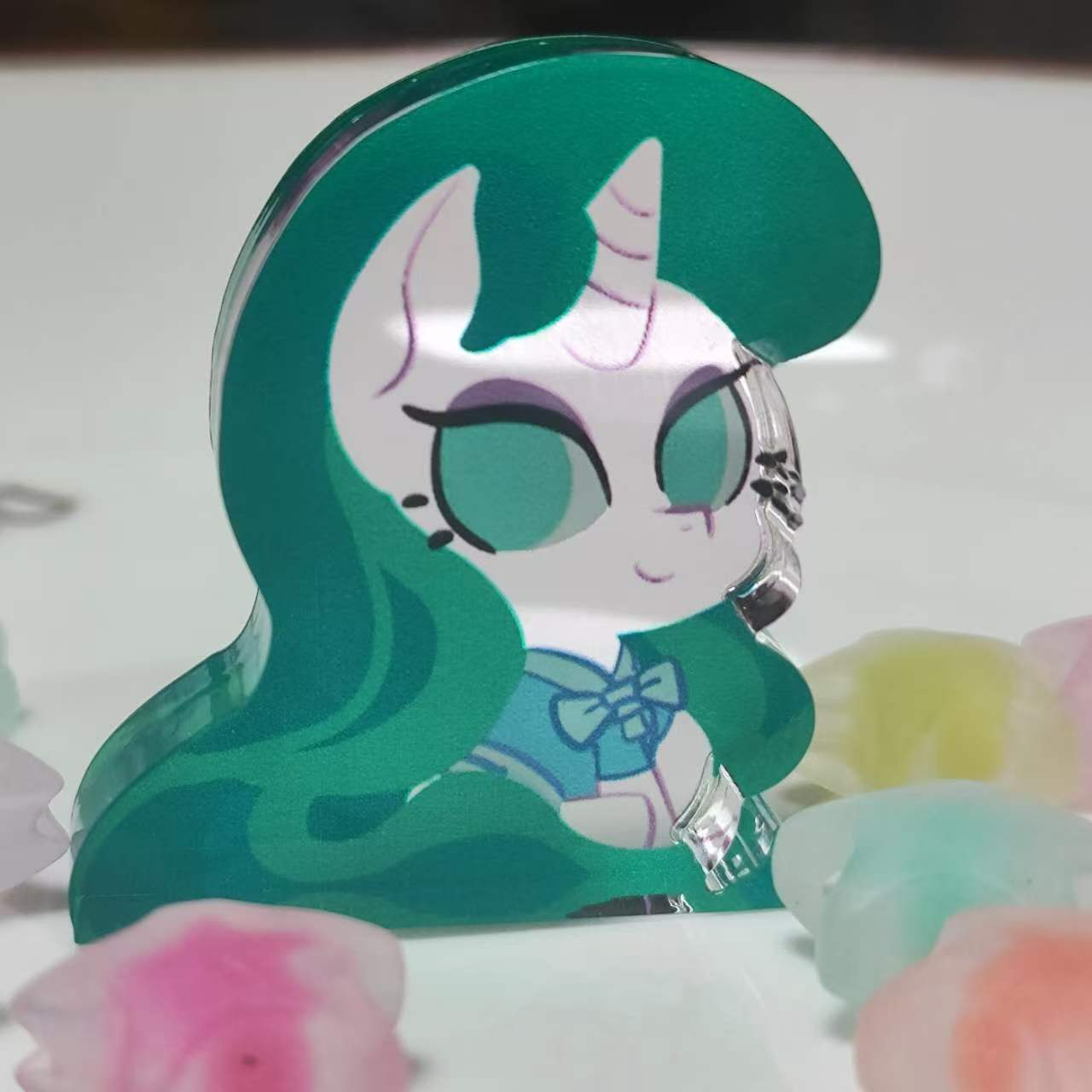 [Pre-order]MLP fan-made stained glass thick acrylic standee【Normal ver.】