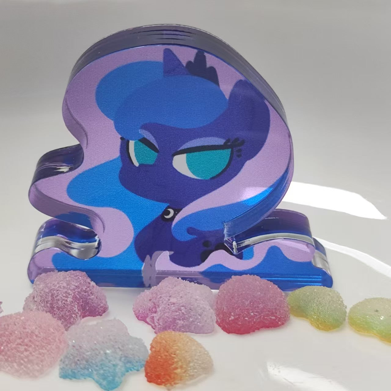 [Pre-order] MLP fan-made stained glass thick acrylic standee【Special ver.】