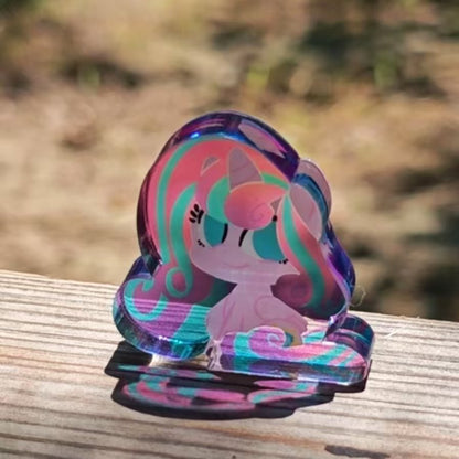 [Pre-order] MLP fan-made stained glass thick acrylic standee【Special ver.】