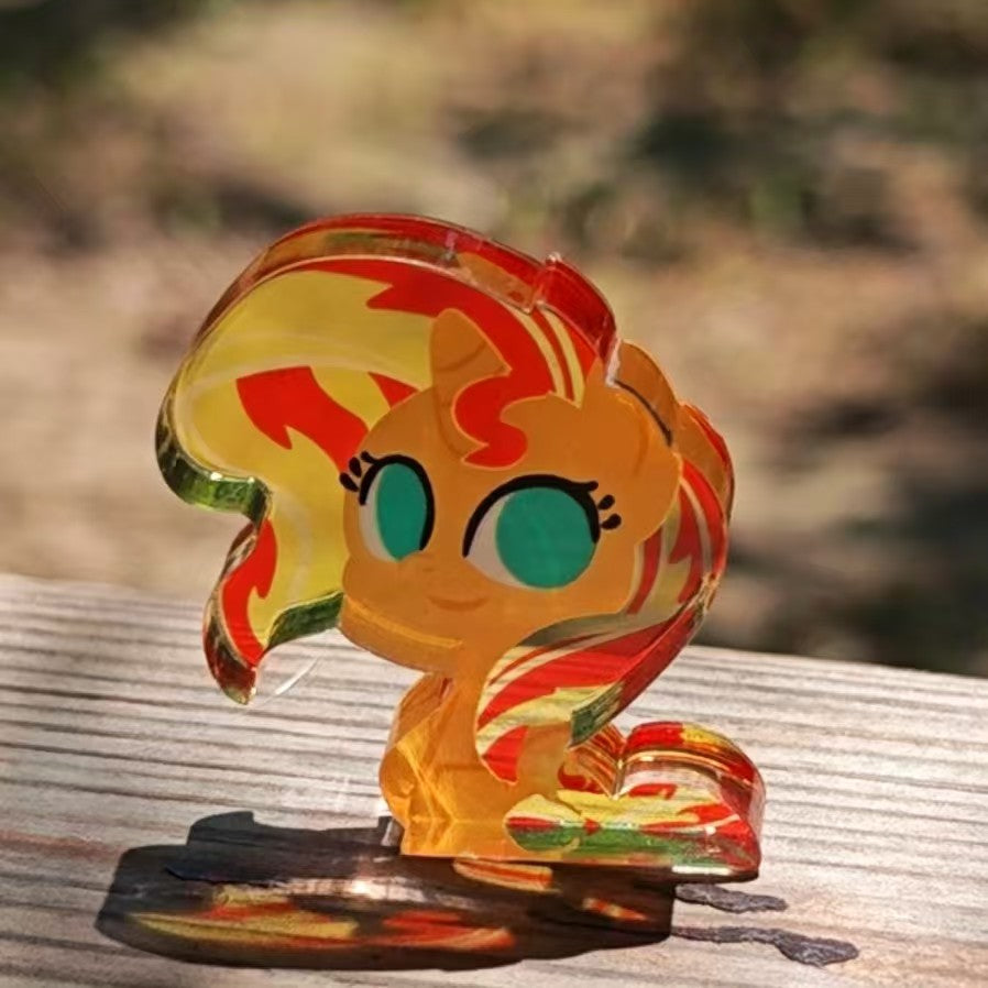 [Pre-order] MLP fan-made stained glass thick acrylic standee【Special ver.】