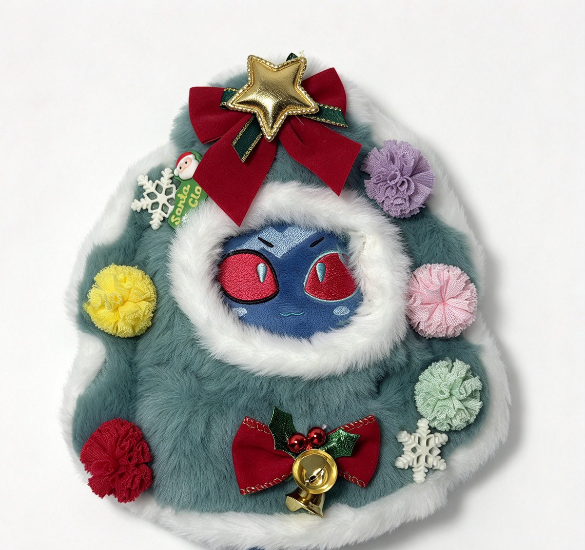 [In-stock]10cm Fluffy Christmas Doll Clothes