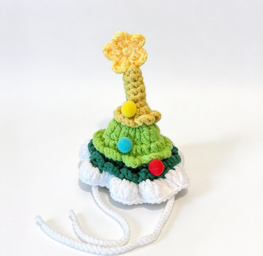 [In-stock]10cm Handmade Crochet Christmas Doll Clothes